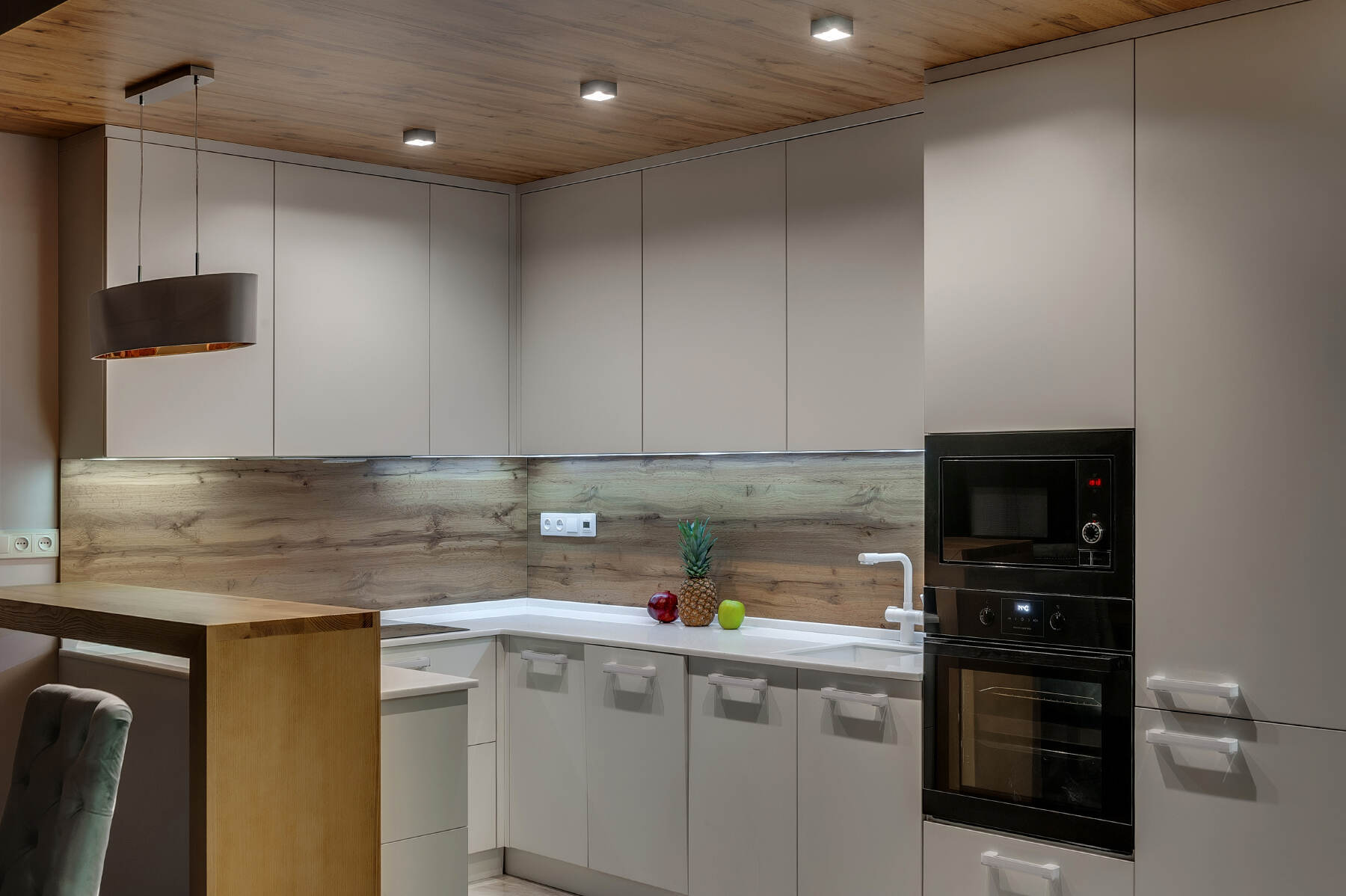 ceiling cupboards