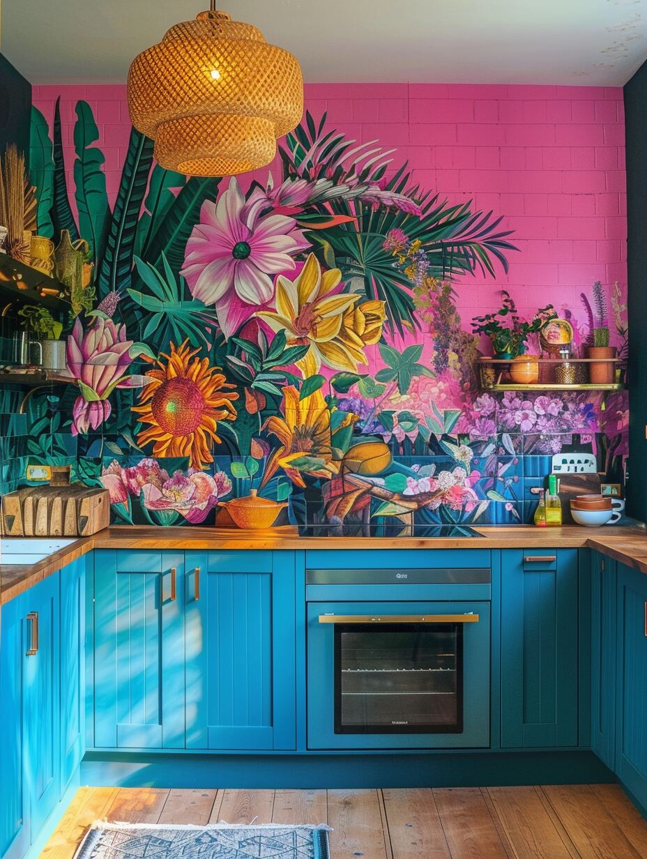 Colorful Boho Kitchen 10
