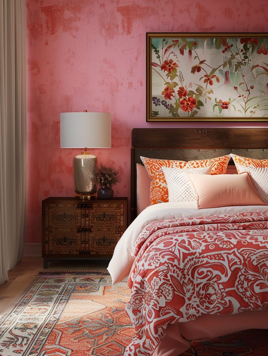 Pink Boho Bedroom 2