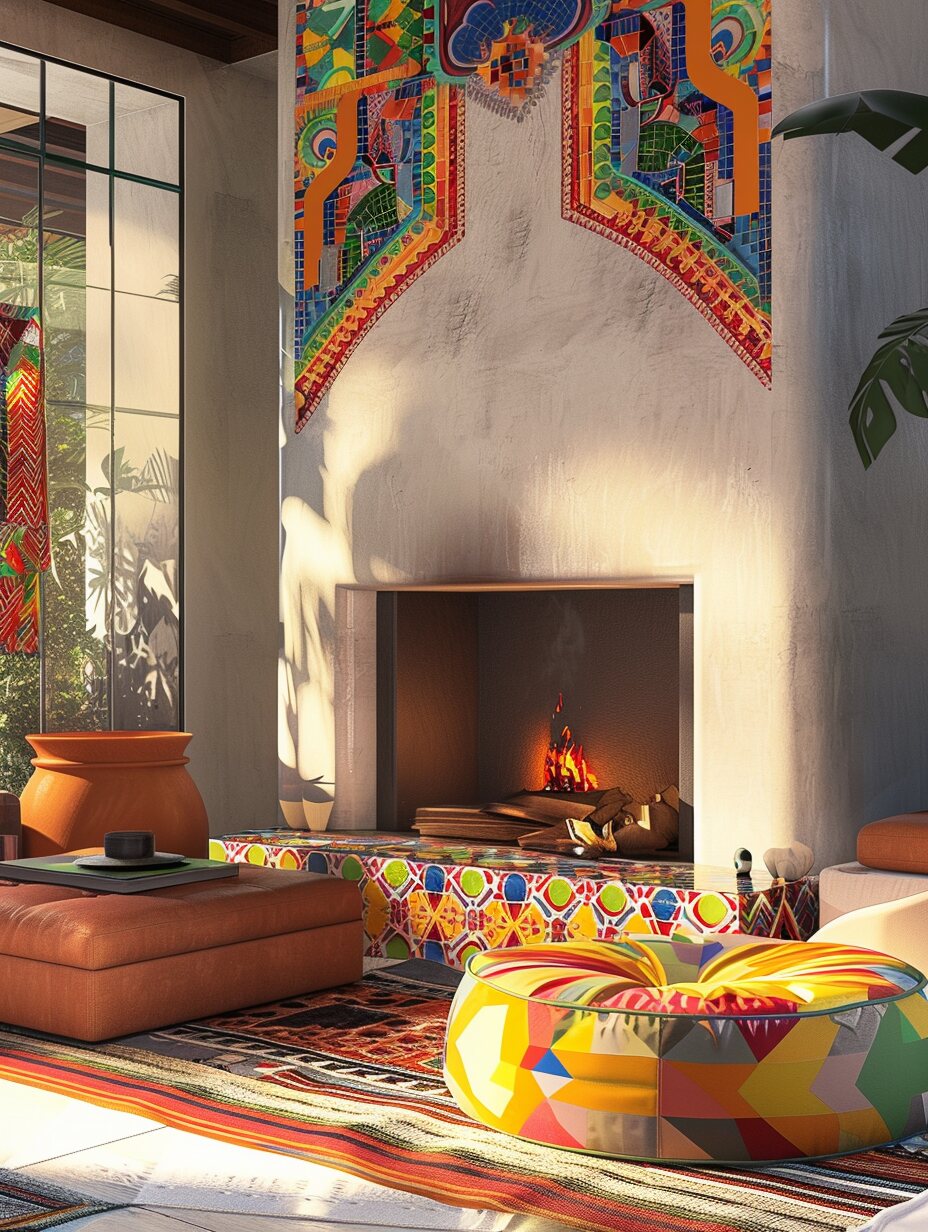 Boho Fireplace (8)