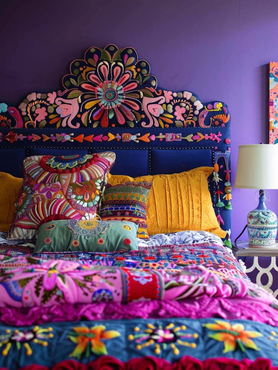 boho headboard ideas - 1