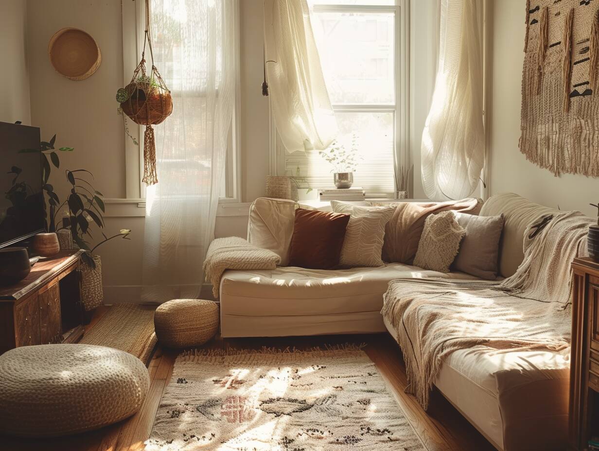 boho living room ideas - 33