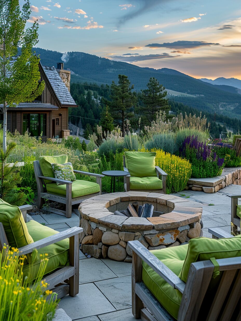 Aesthetic Fire Pit Landscaping Ideas 1