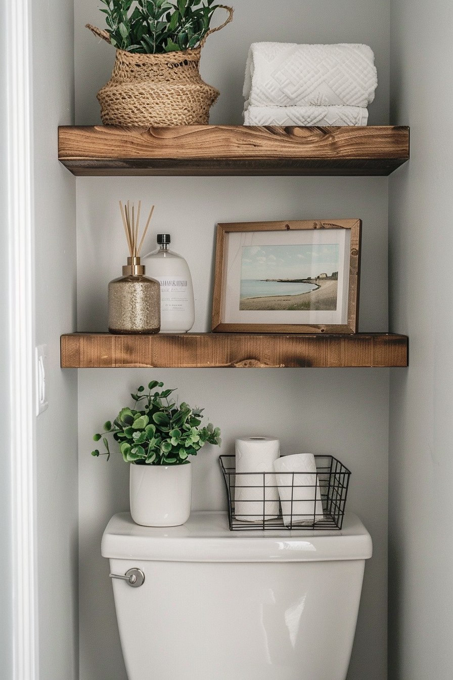 Bathroom Shelf Ideas Over Toilet