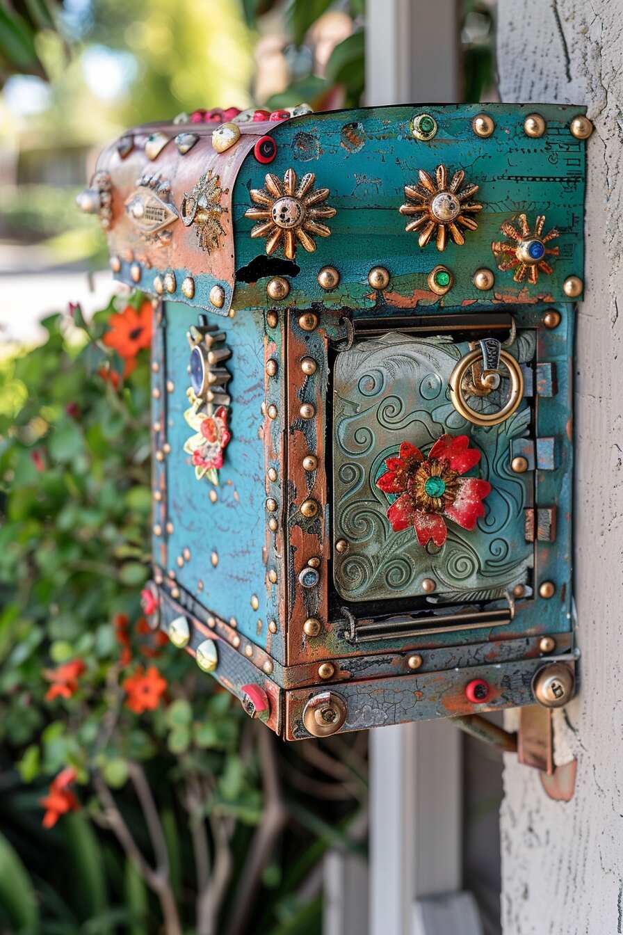 boho mailbox ideas - 6
