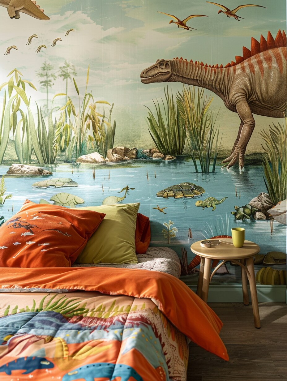 dinosaur bedroom ideas for boy toddlers 4