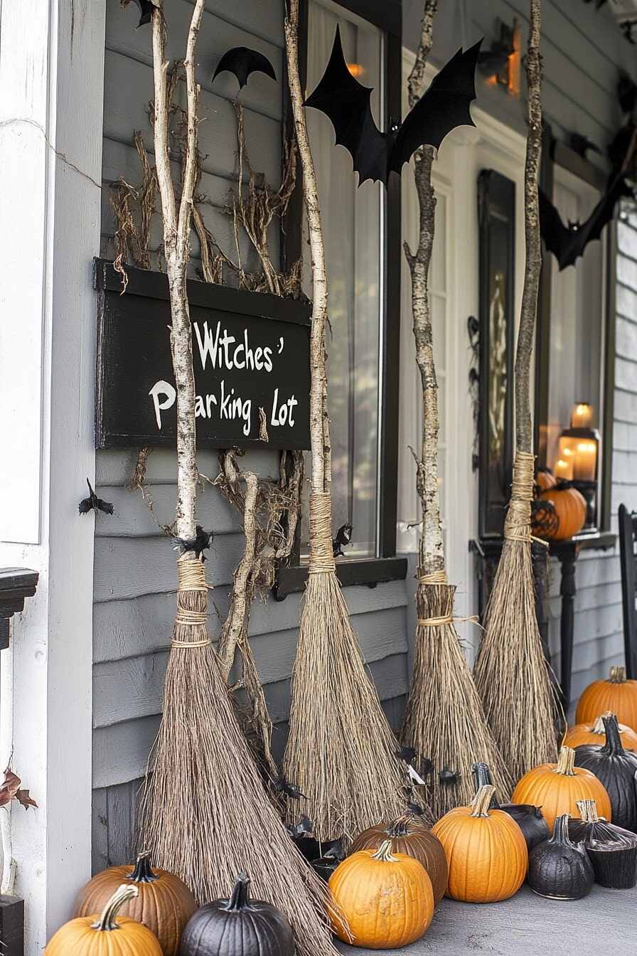 halloween front porch - 16