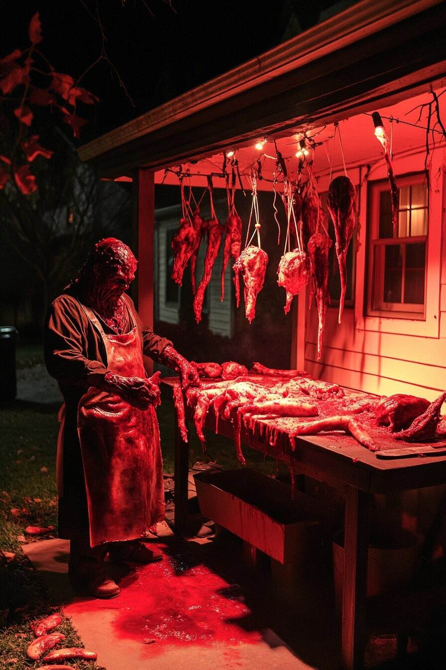 simple outdoor halloween decorations - 5