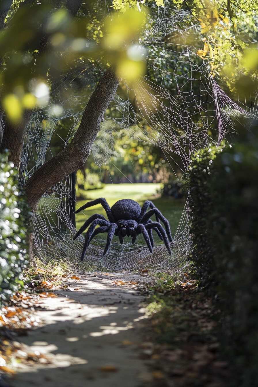 simple outdoor halloween decorations - 6