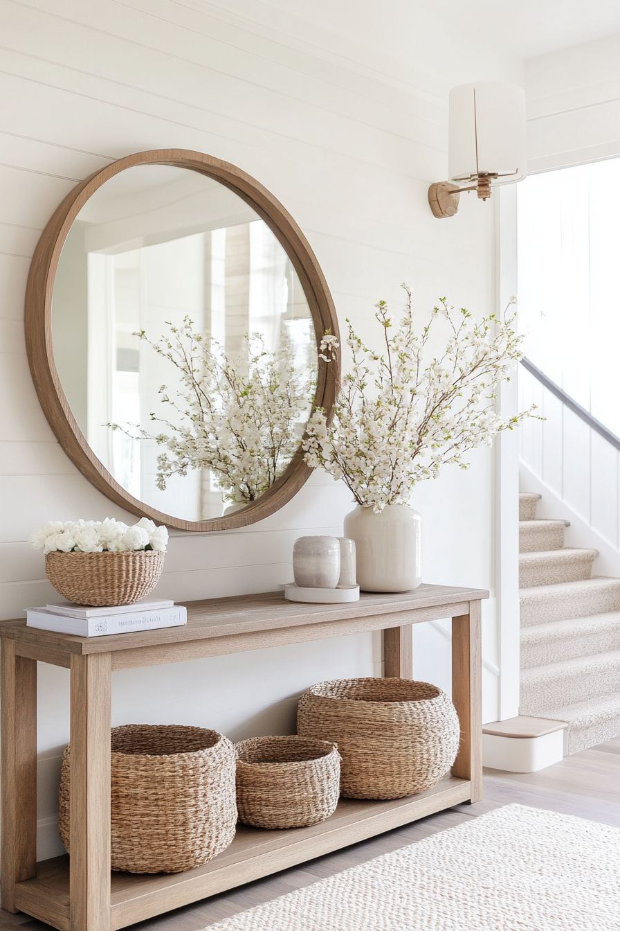 boho hallway