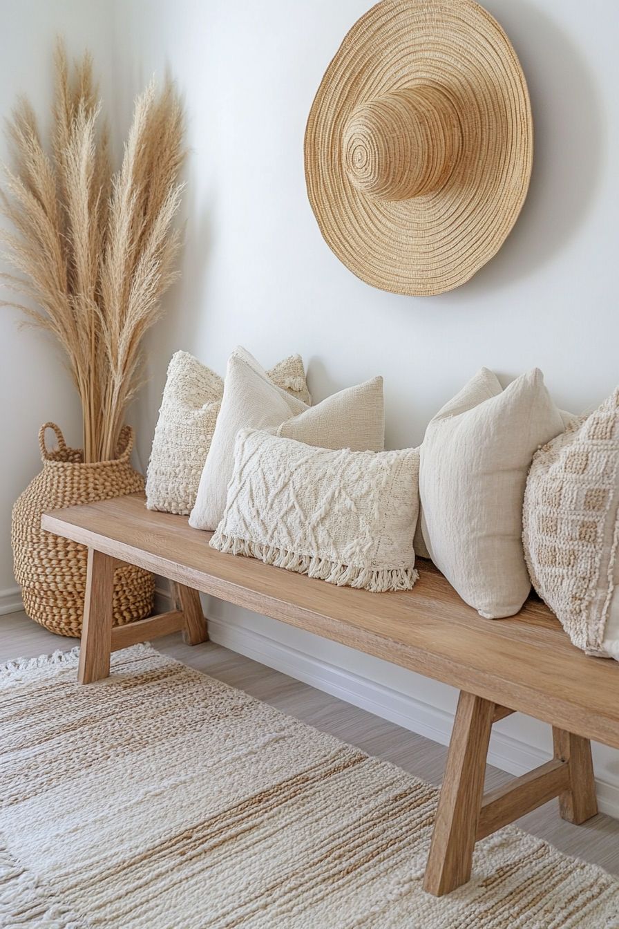 boho hallway