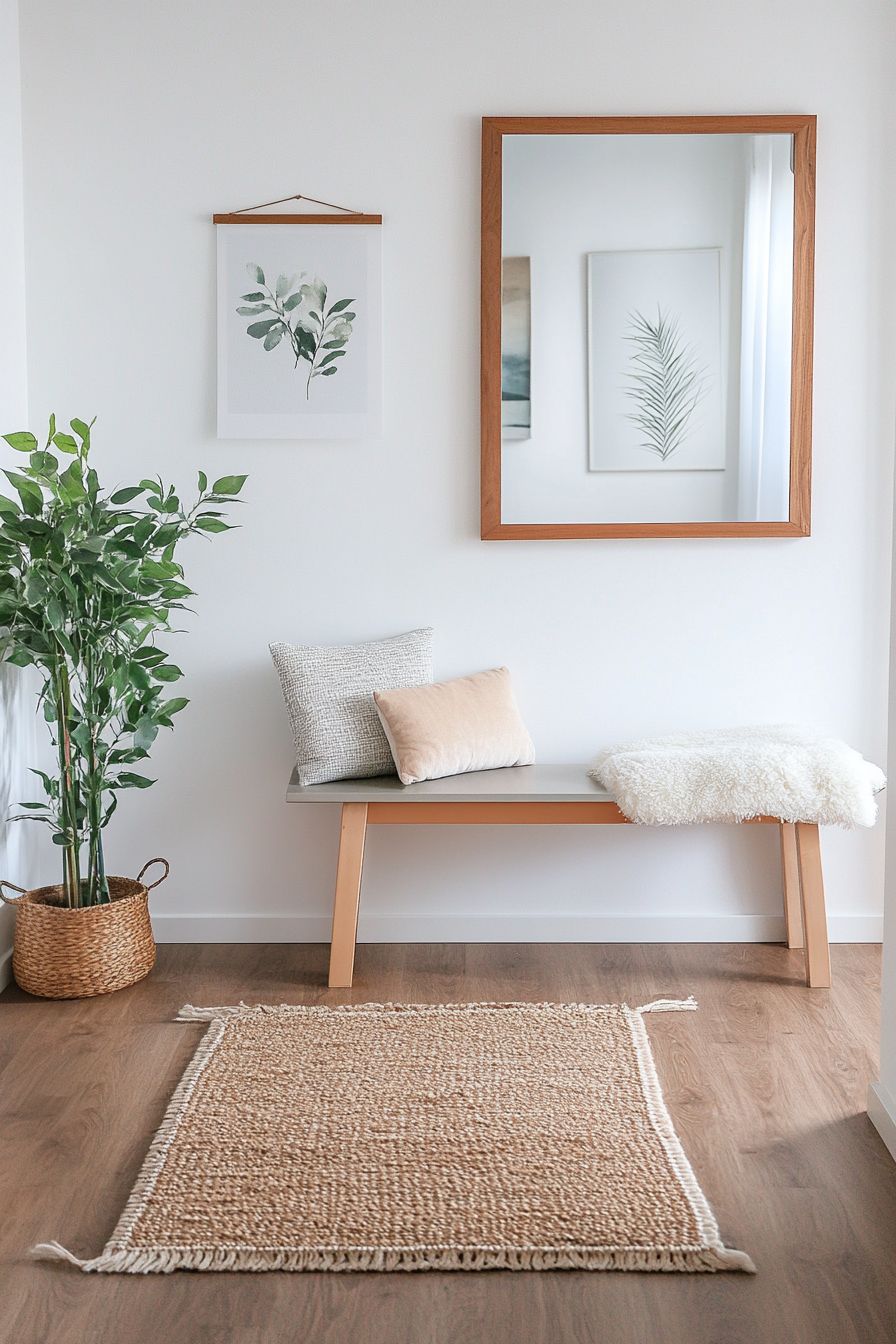 boho hallway