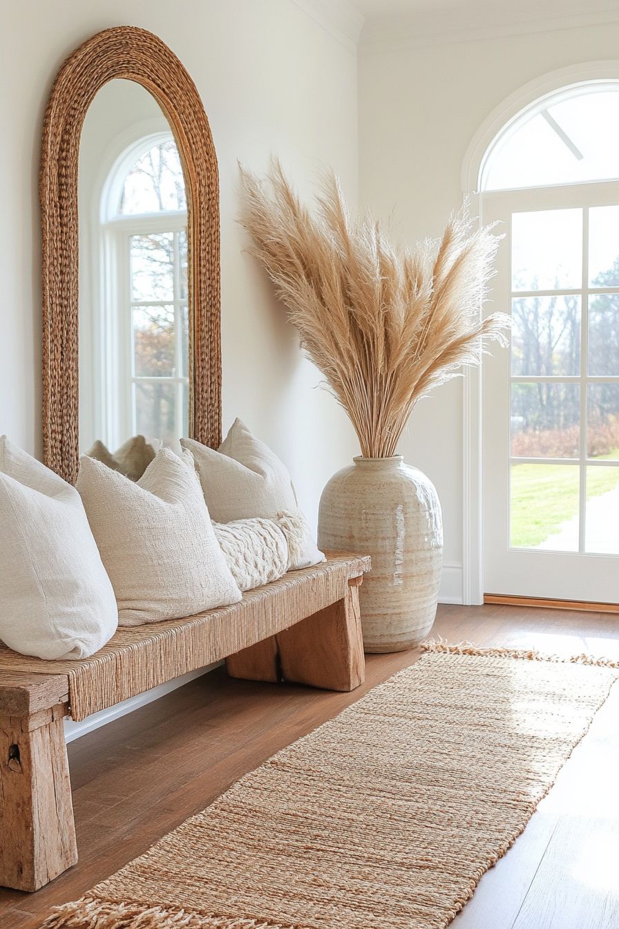 boho hallway