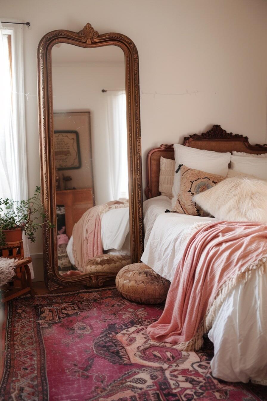 boho teen girl bed room - 10