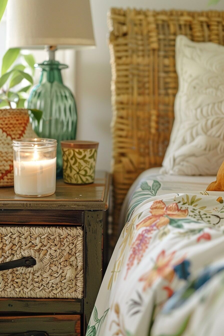 boho teen girl bed room - 19