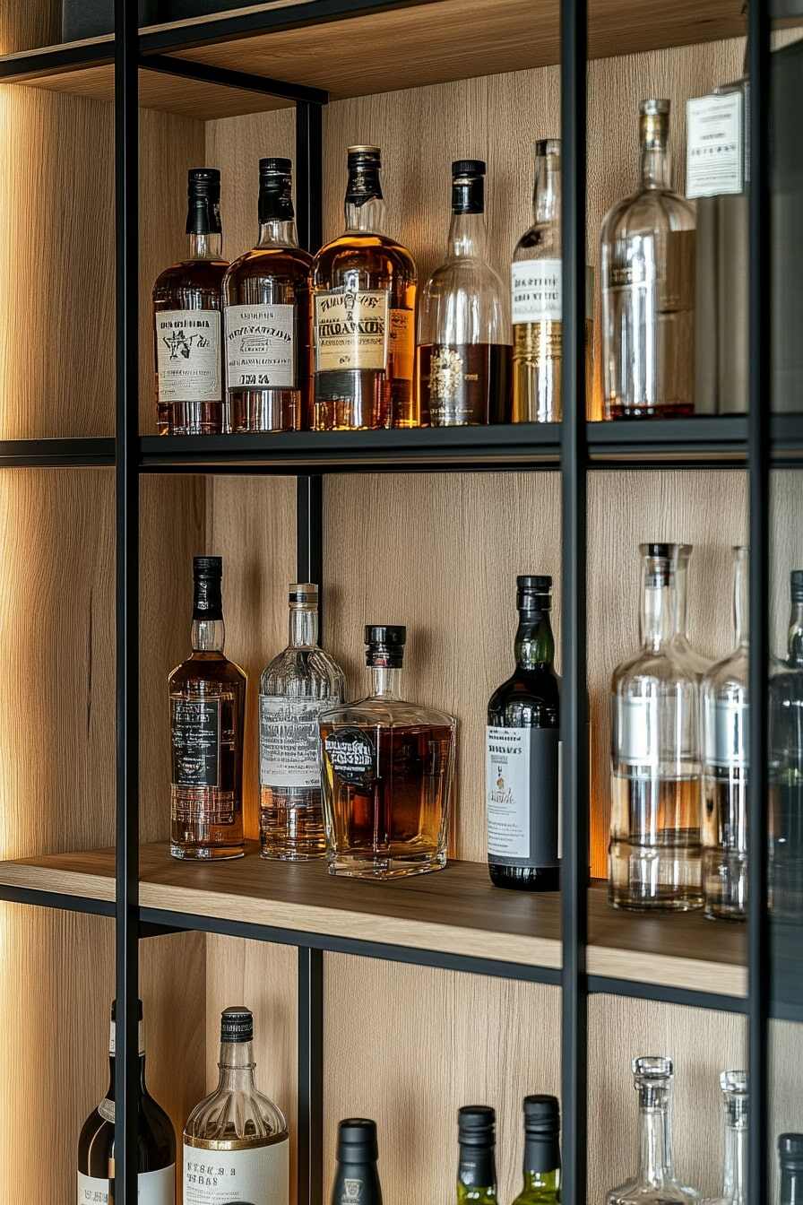 home bar shelf ideas - 18