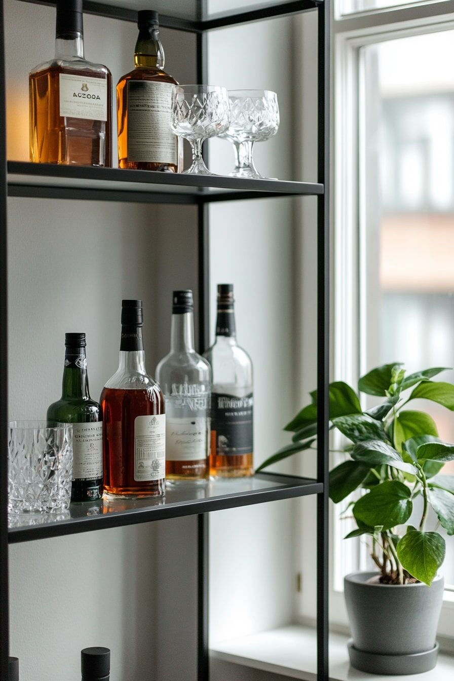 home bar shelf ideas - 19