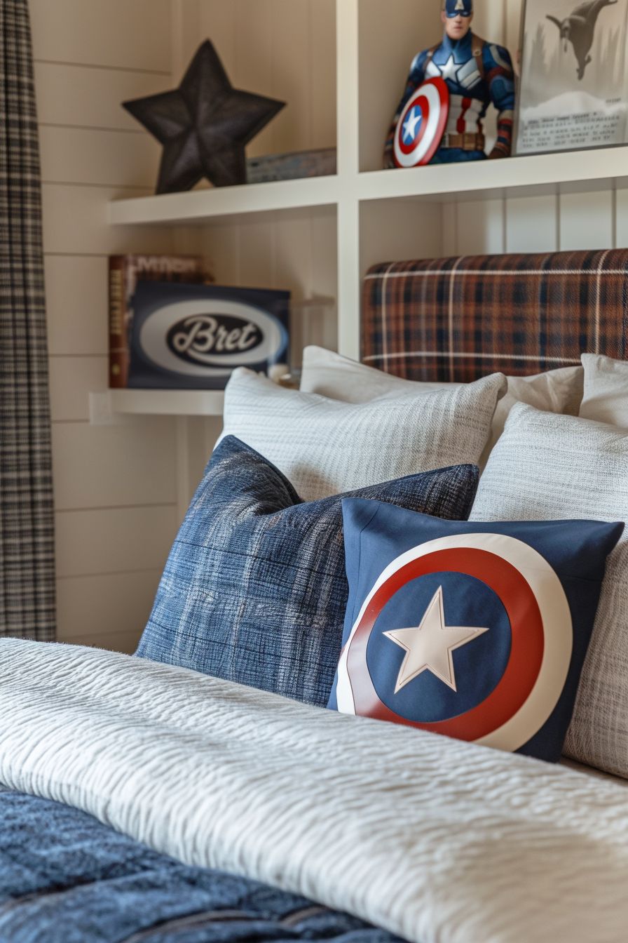 marvel themed bedroom