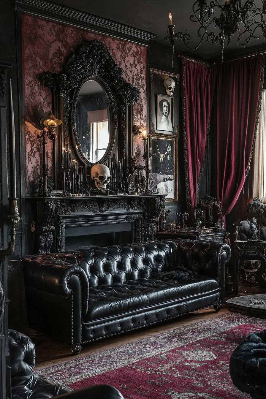 maximalist living room - 10