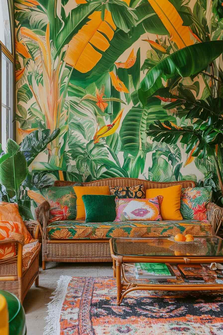 maximalist living room - 18