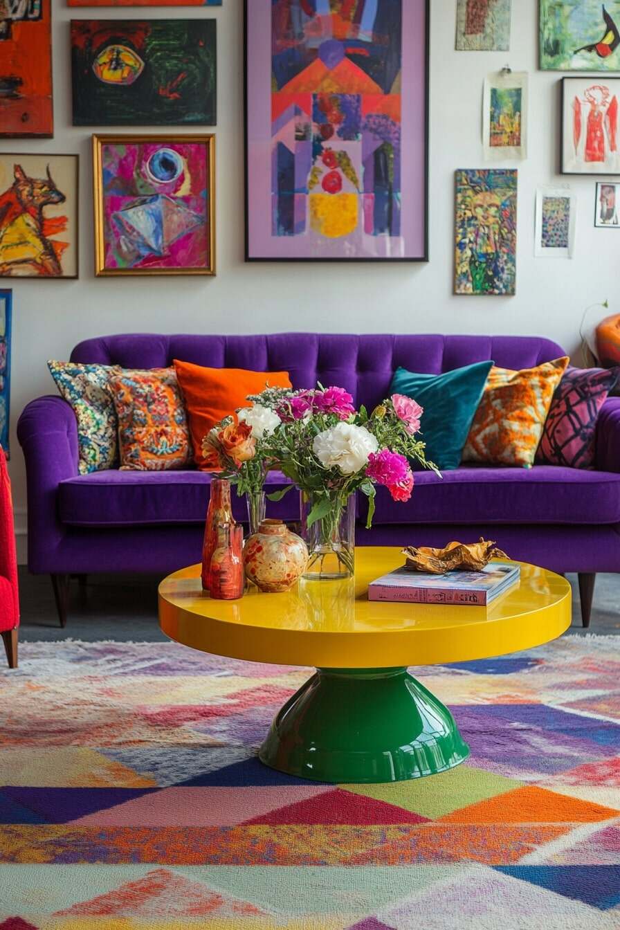 maximalist living room - 25