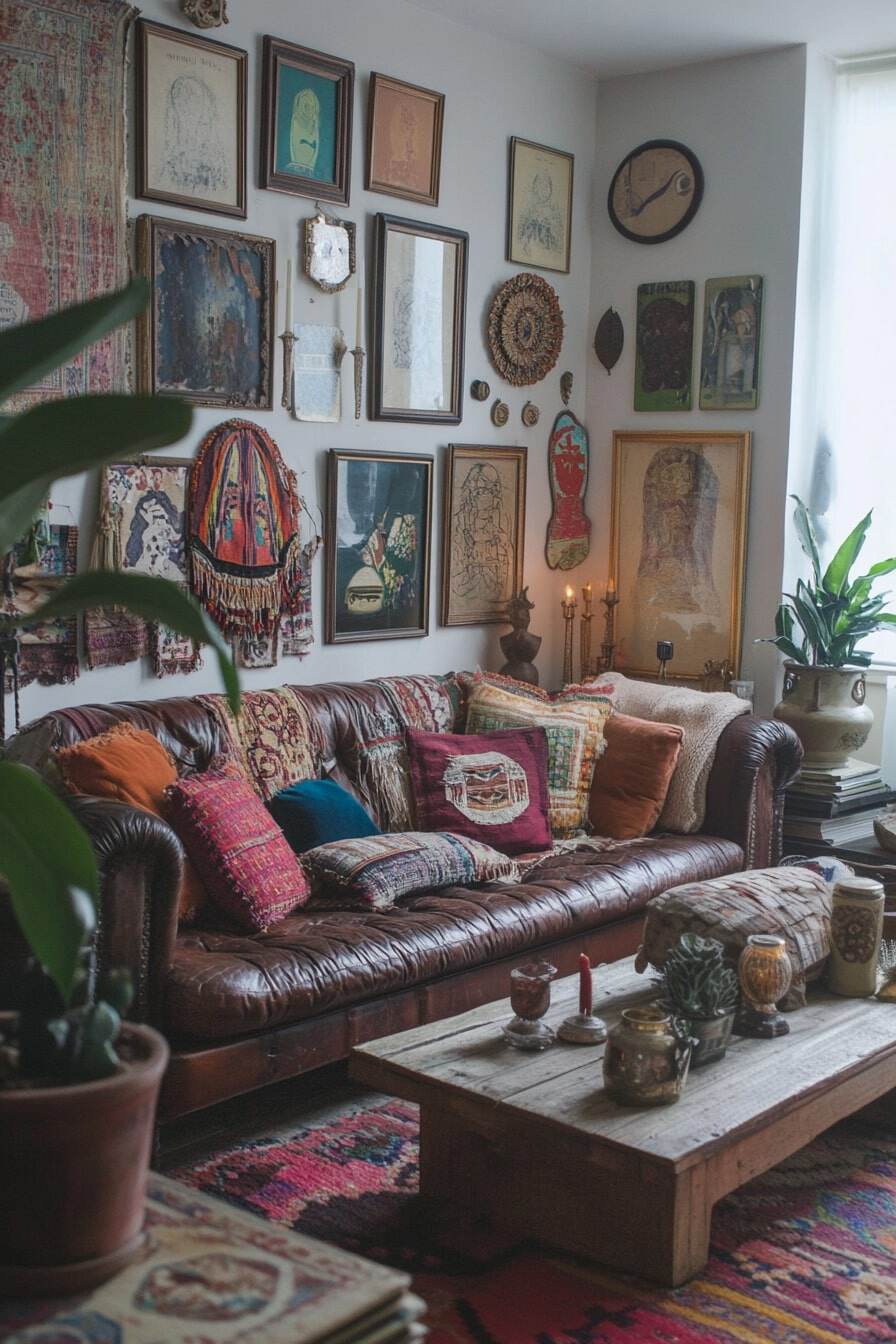 maximalist living room - 4