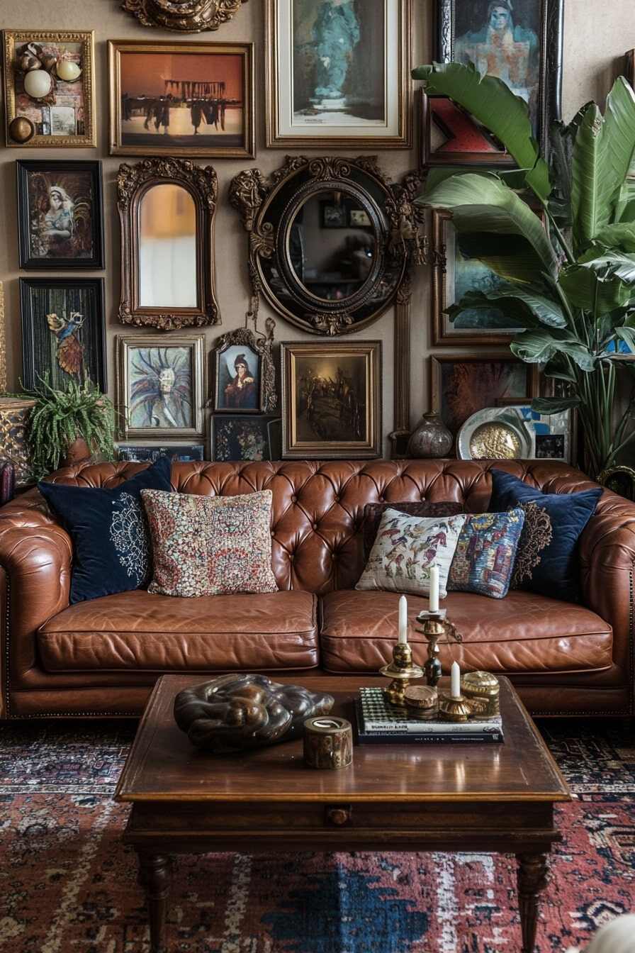 maximalist living room - 5