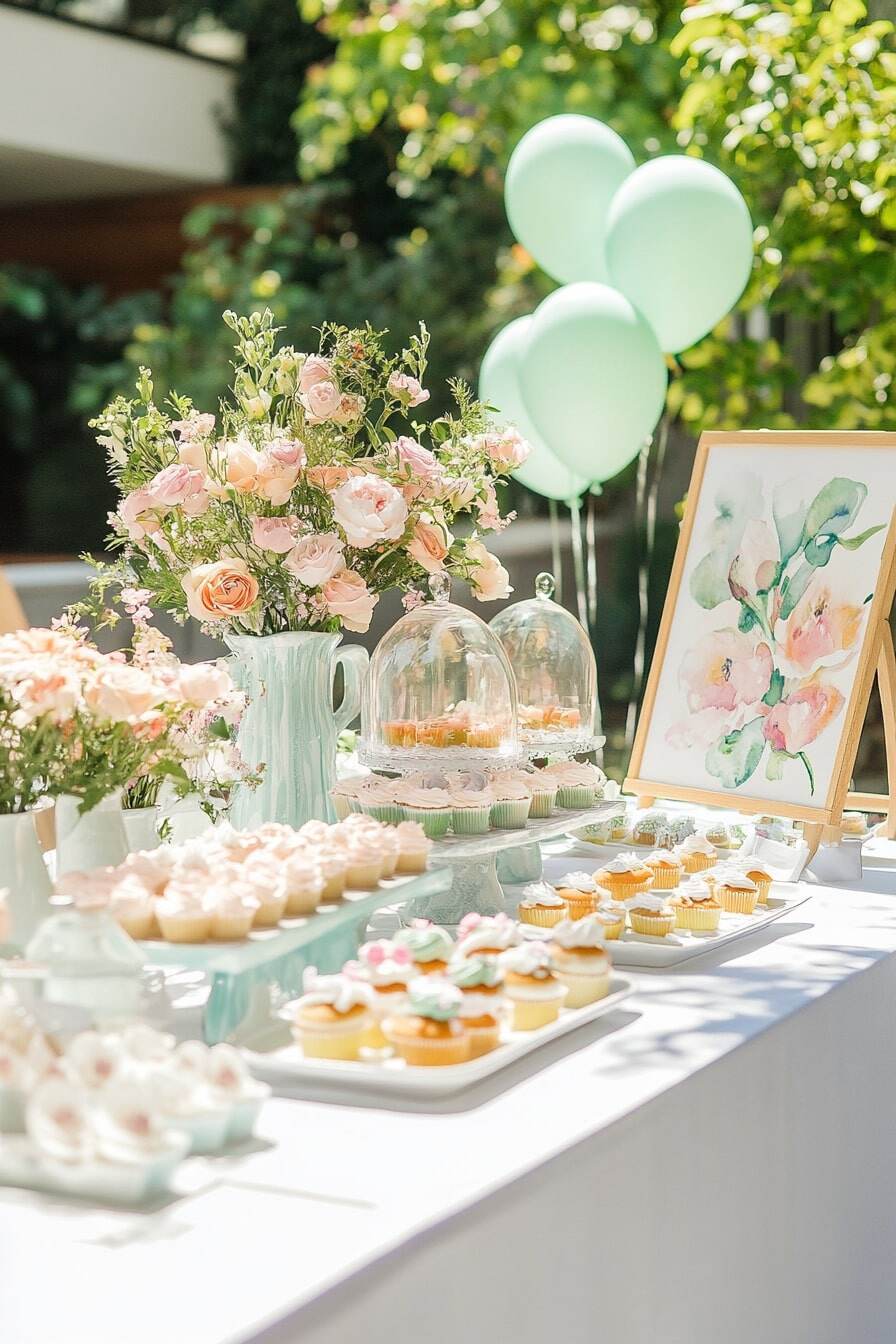 spring baby shower themes for girls - 15