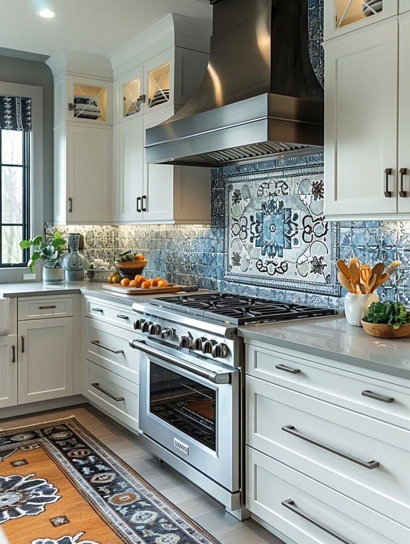 30+ Stunning Backsplash Ideas for Kitchens With White Cabinets - H.M.G
