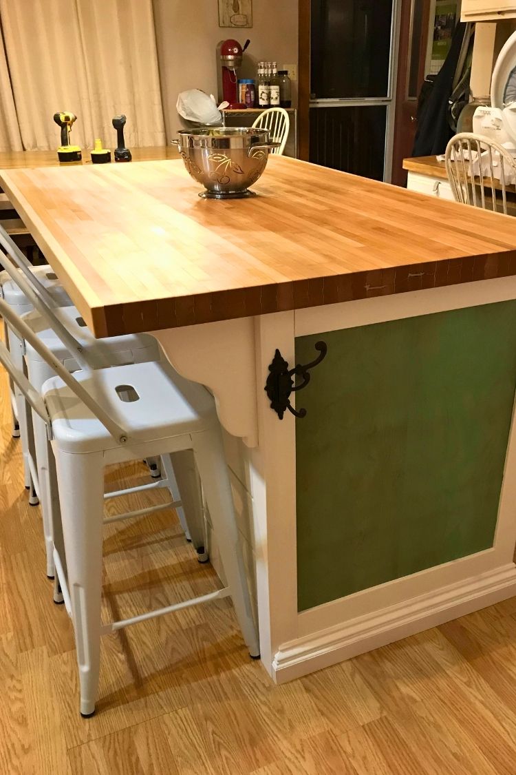 diy kitchen bar design idea