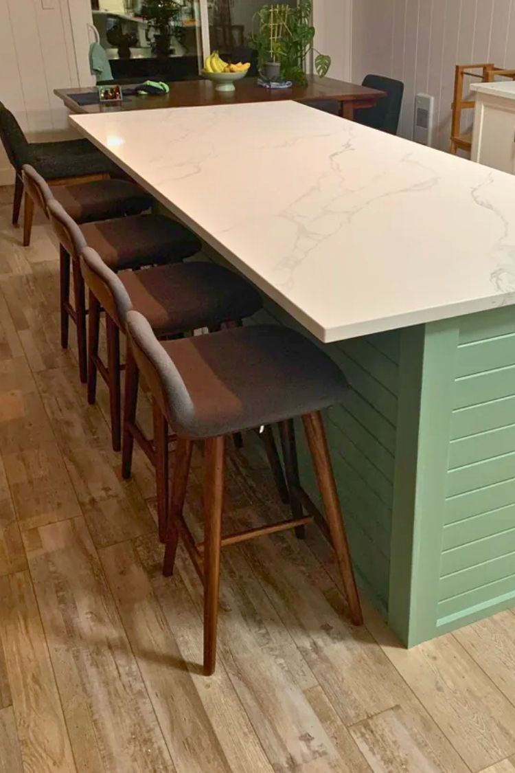diy kitchen bar design idea
