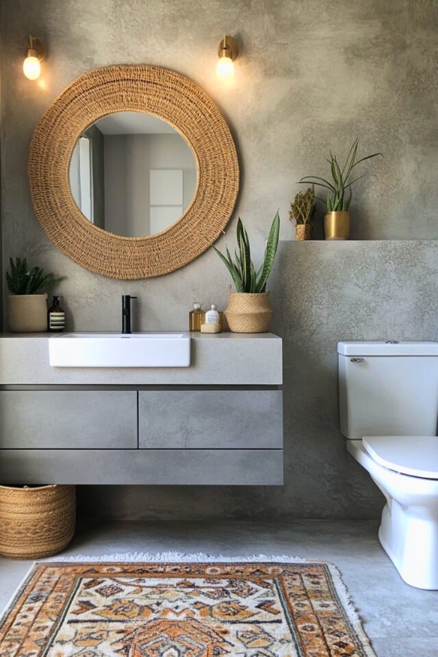 20+ Boho Bathroom Havens to Inspire Your Next Remodel - H.M.G