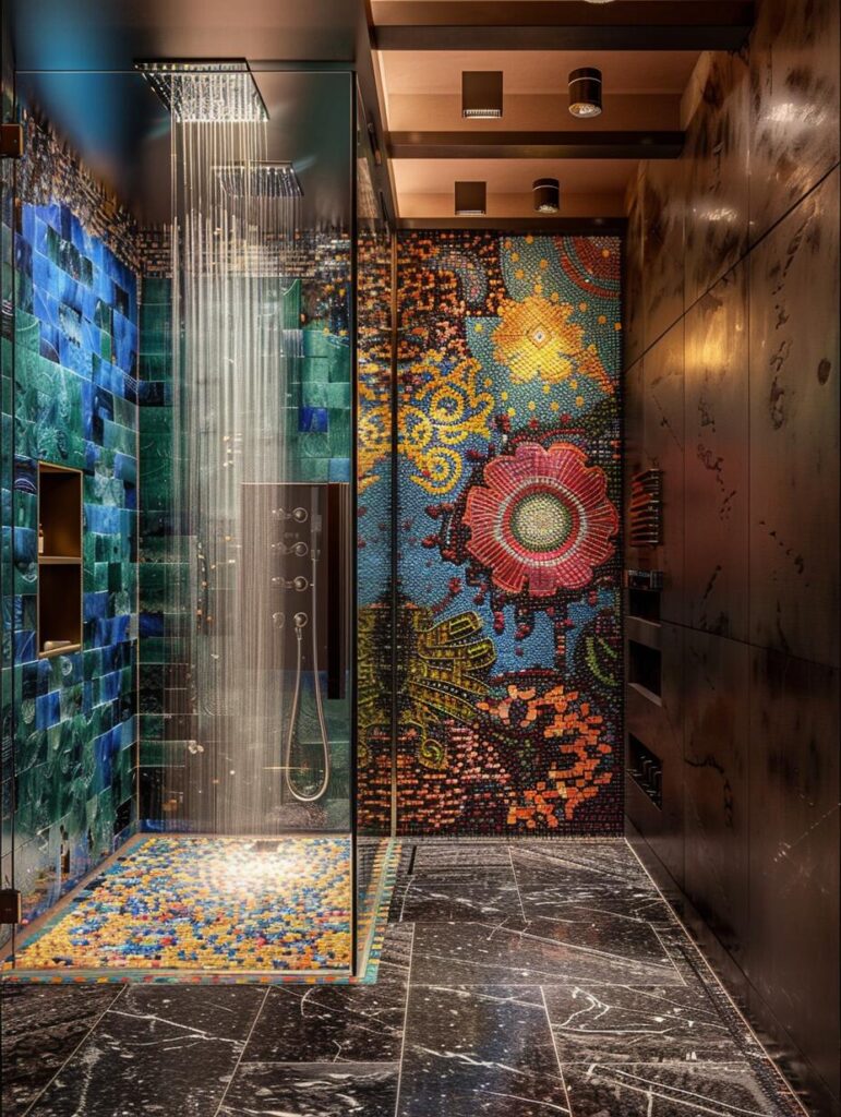 15+ Boho Chic Shower Tile Inspirations to Transform Your Morning Ritual ...