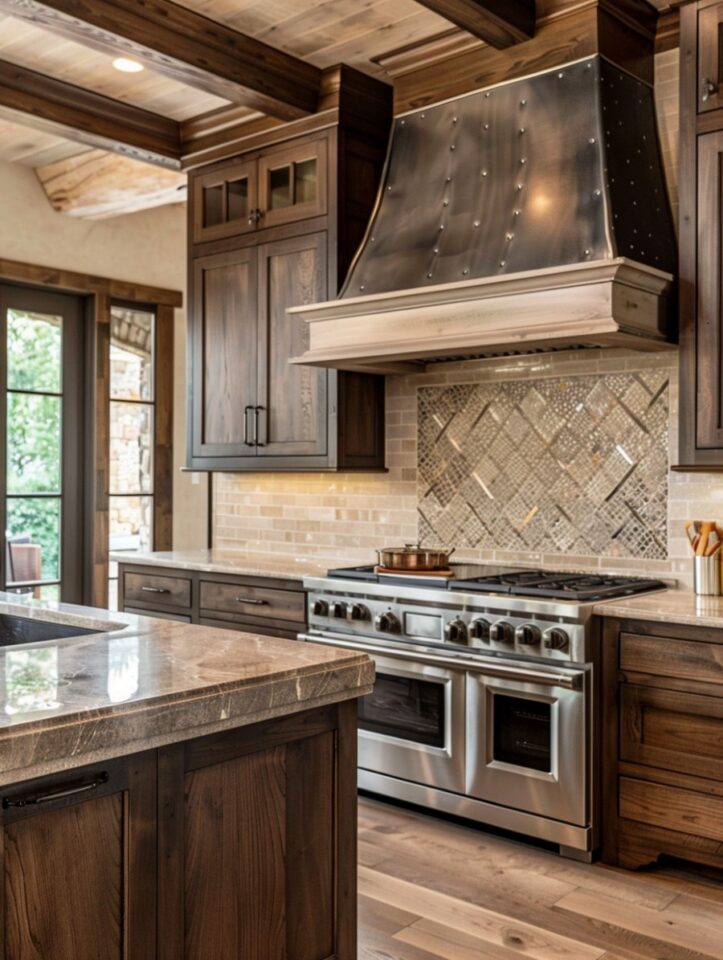20+ Stunning Backsplash Ideas to Complement Oak Cabinets - H.M.G