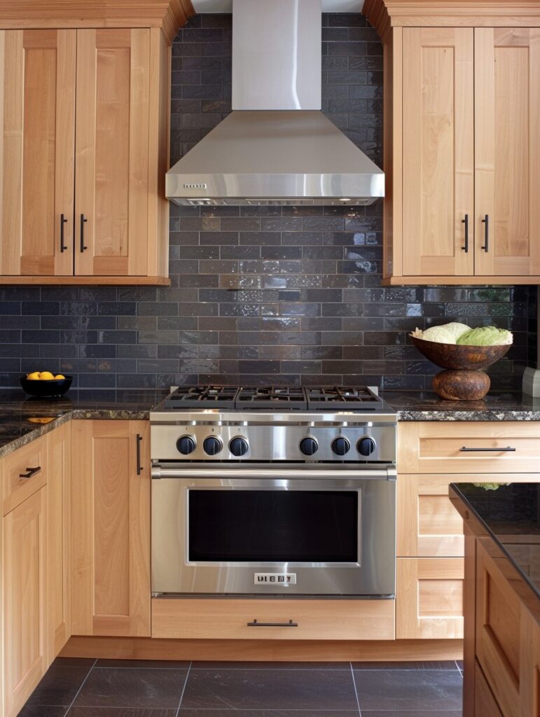 20+ Stunning Backsplash Ideas to Complement Oak Cabinets - H.M.G