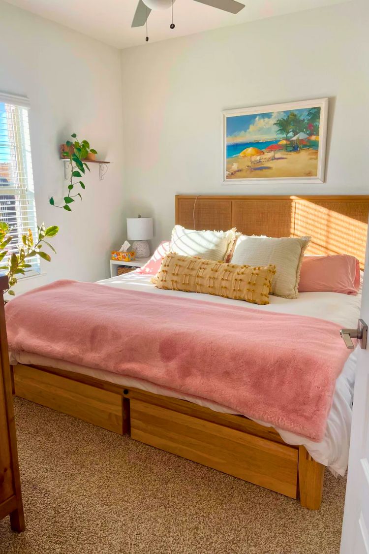 beachy boho bedroom