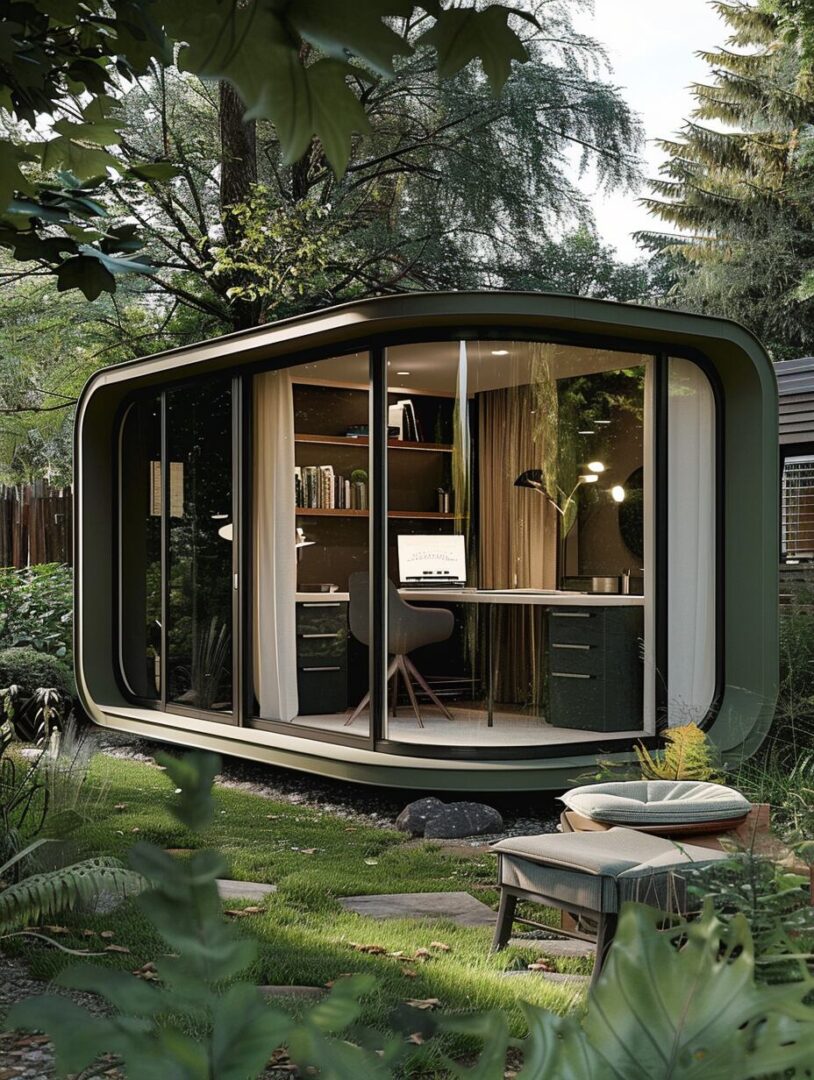 25+ Creative Backyard Office Ideas for Peaceful Productivity - H.M.G