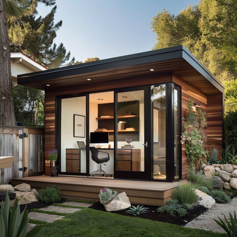 20 Creative Backyard Office Ideas for Peaceful Productivity - H.M.G