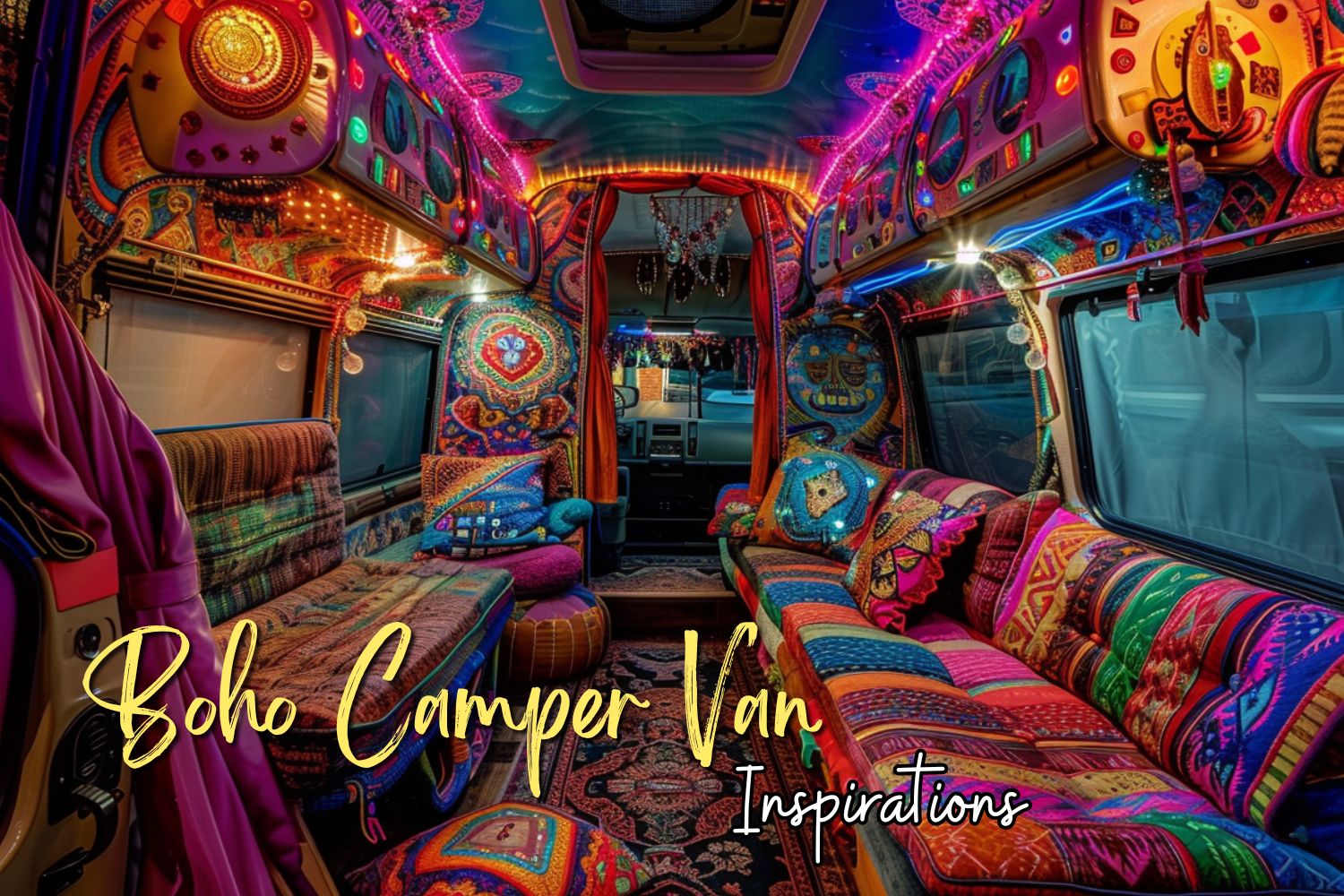 Bohemian Camper Van Inspirations