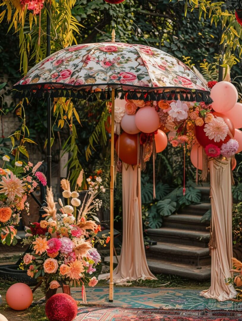 20 Boho Umbrella Ideas to Amp Up Your Outdoor Aesthetic - H.M.G