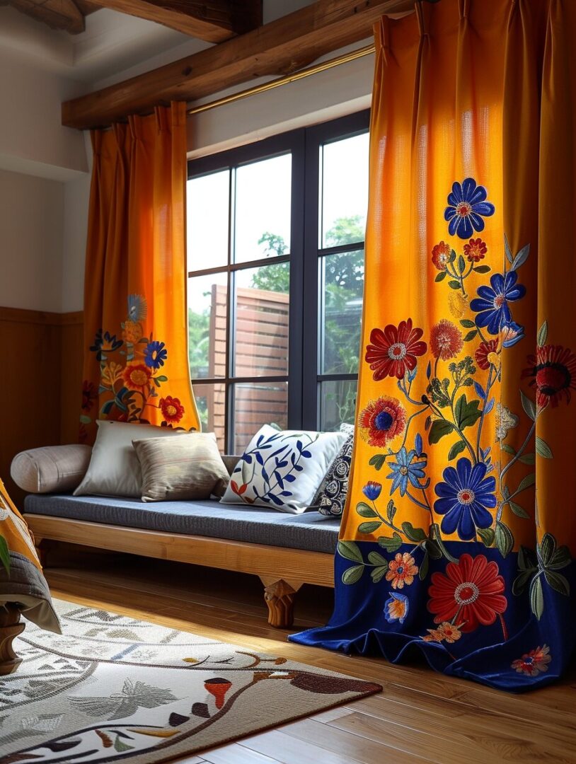15+ Boho Curtain Designs for the Free Spirit - H.M.G