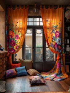 15+ Boho Curtain Designs for the Free Spirit - H.M.G