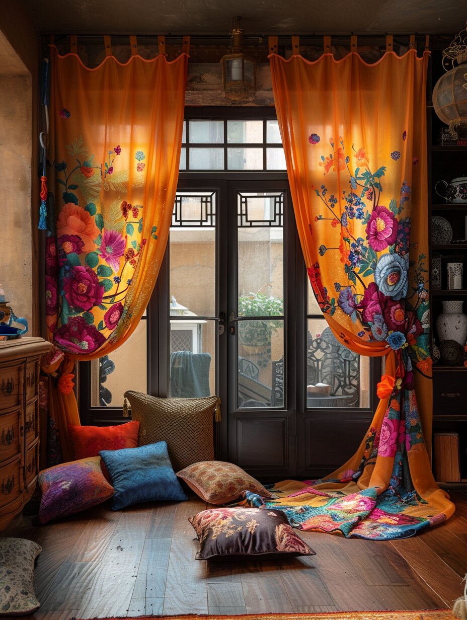 Boho Window Curtain 12