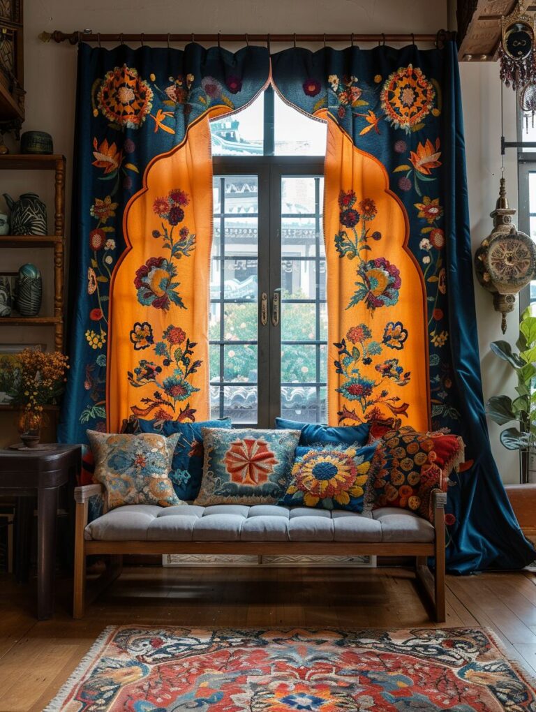 16 Boho Curtain Designs for the Free Spirit - H.M.G