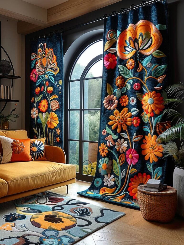 15+ Boho Curtain Designs for the Free Spirit - H.M.G