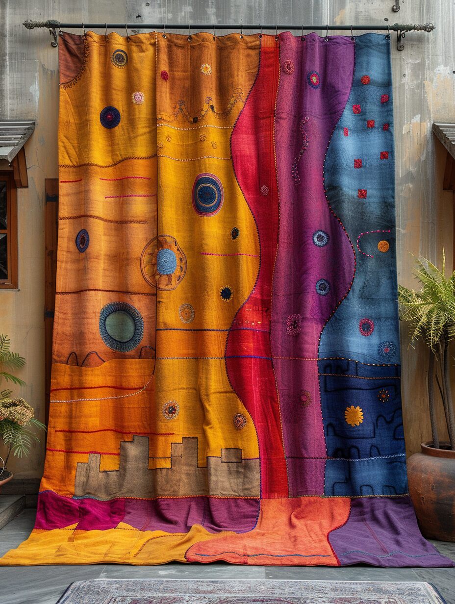 Boho Window Curtain 6