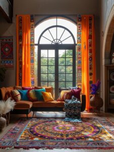 15+ Boho Curtain Designs for the Free Spirit - H.M.G