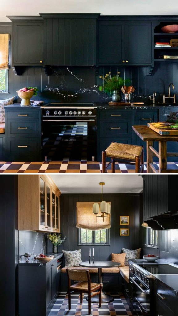 23 Backsplash Concepts to Transform Your Dark Cabinet Kitchen - H.M.G