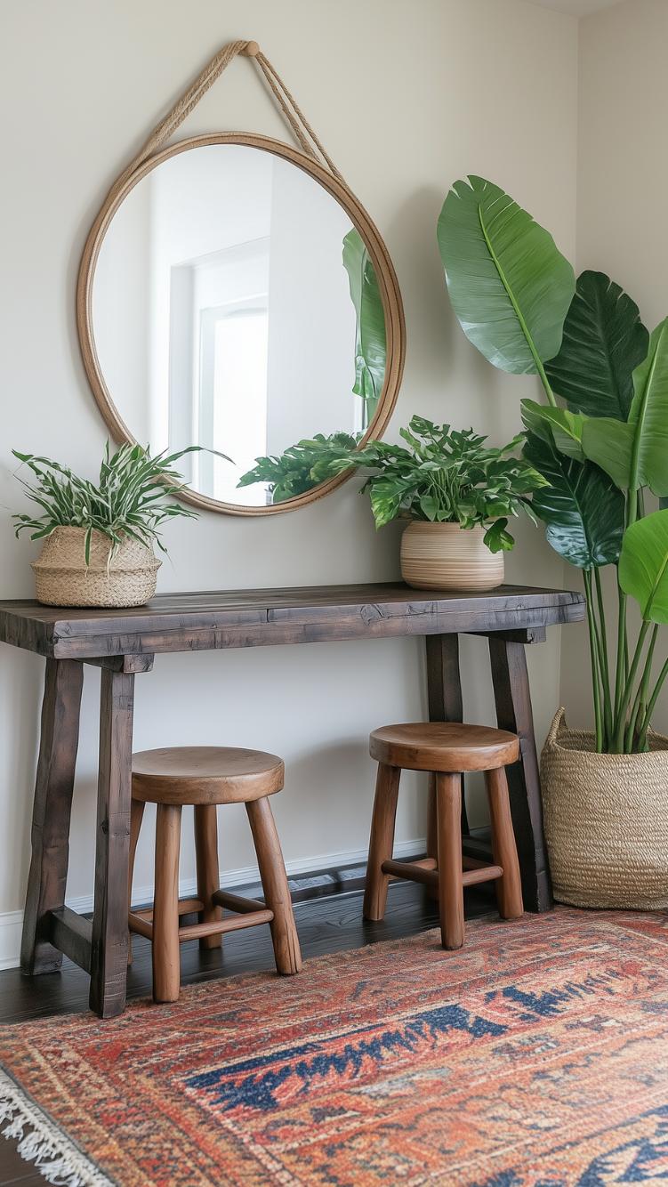 boho entryway ideas