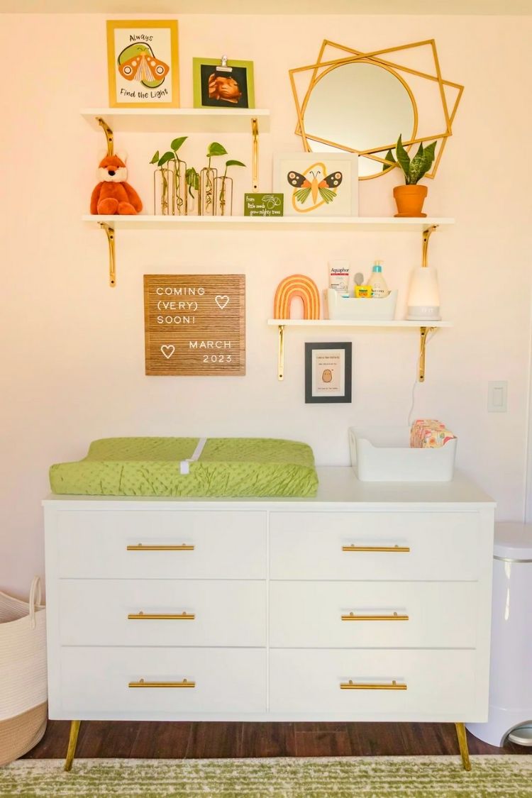 boho girl nursery
